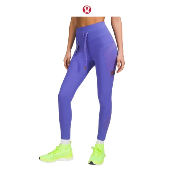 lululemon athletica Pants - Lululemon Cargo Super High Rise Hiking Tight 🥾 25” Purple Colour
